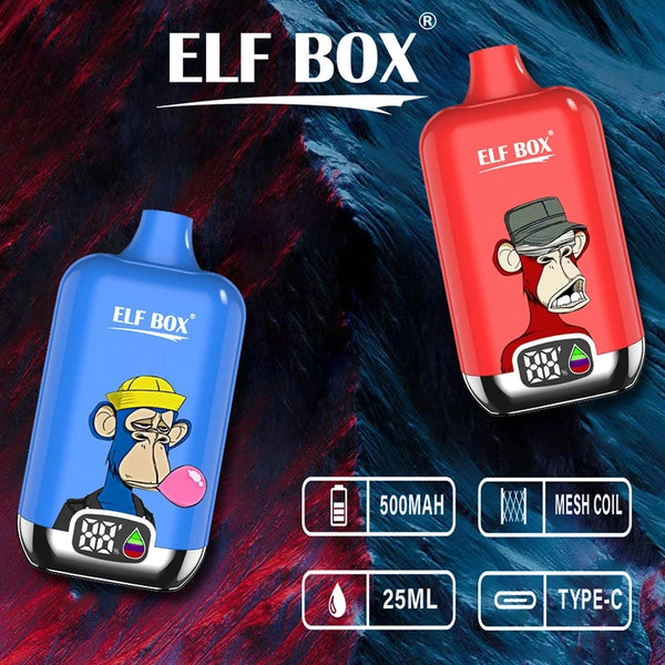 ELF BOX Digitale 12000 Puffs Wegwerp Vape