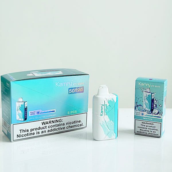 Kmary Ice Space 50000 puffs wegwerpverstuiver, instelbare koeling