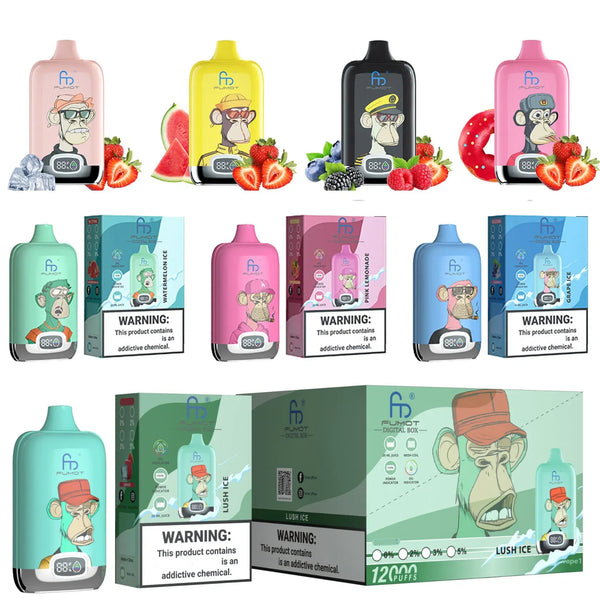 Fumot Digital Box 12000 Puffs Wegwerp Vape