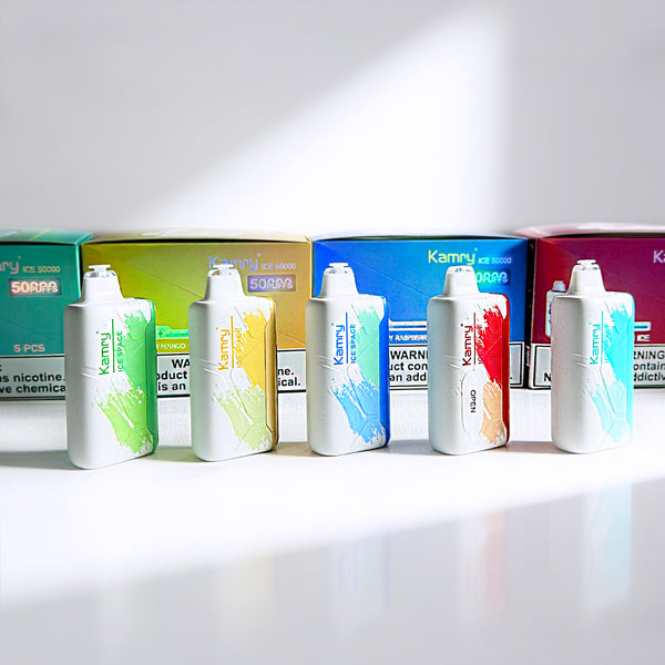 Kmary Ice Space 50000 puffs wegwerpverstuiver, instelbare koeling