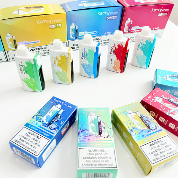 Kmary Ice Space 50000 puffs wegwerpverstuiver, instelbare koeling