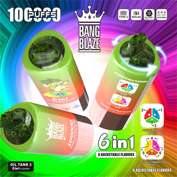 Bang Blaze 100K Puffs 6in1