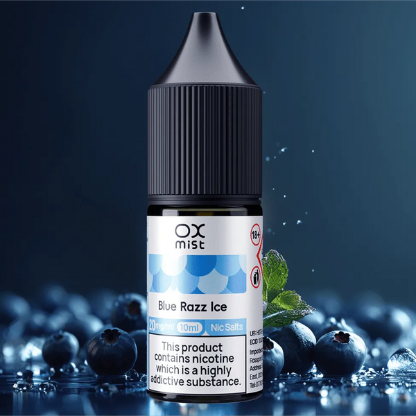 Oxmist 10ml Nic Salt E-Liquid Zacht, Smaakvol, Bevredigend