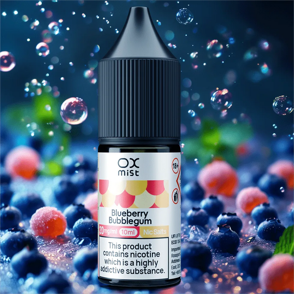 Oxmist 10ml Nic Salt E-Liquid Zacht, Smaakvol, Bevredigend