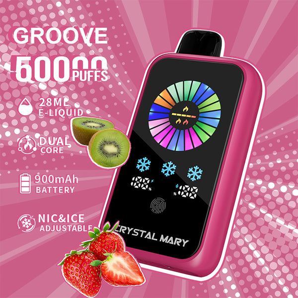 Crystal Mary Groove 50000 Puffs Wegwerp Vape