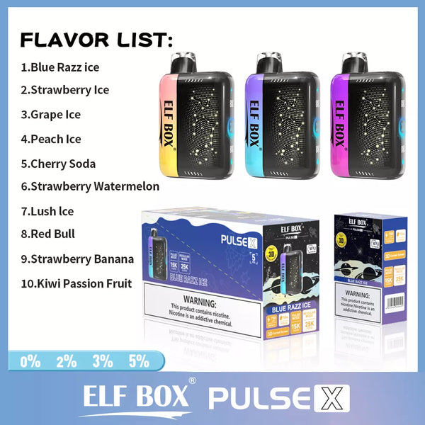ELF Box Pulse X 25000 Puffs Wegwerp Vape