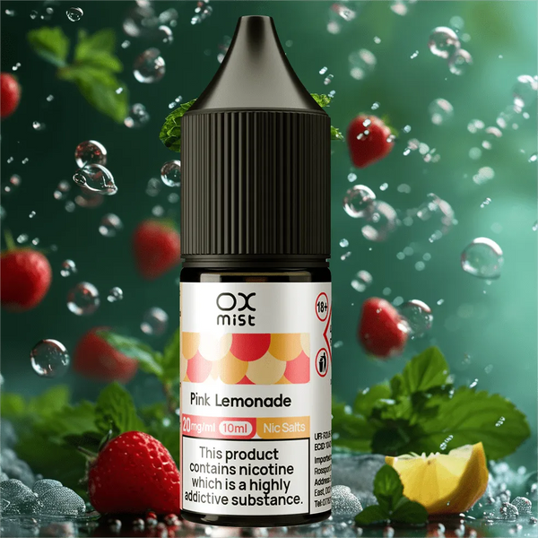 Oxmist 10ml Nic Salt E-Liquid Zacht, Smaakvol, Bevredigend