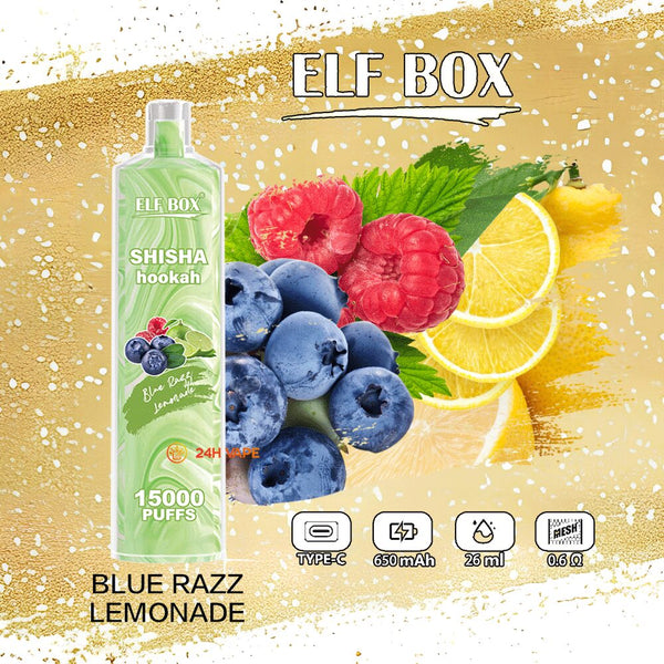 ELF BOX LS15000 Puff Shisha Hookah Wegwerp Vape