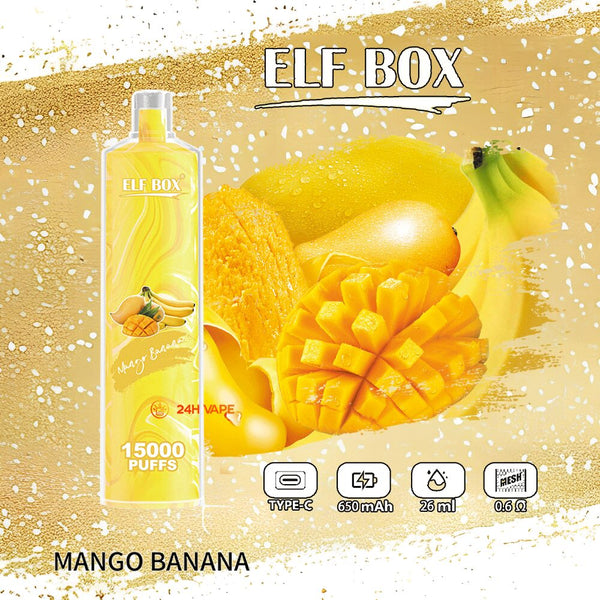 ELF BOX LS15000 Puff Shisha Hookah Wegwerp Vape