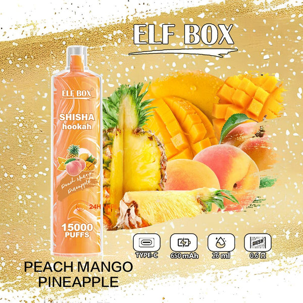ELF BOX LS15000 Puff Shisha Hookah Wegwerp Vape