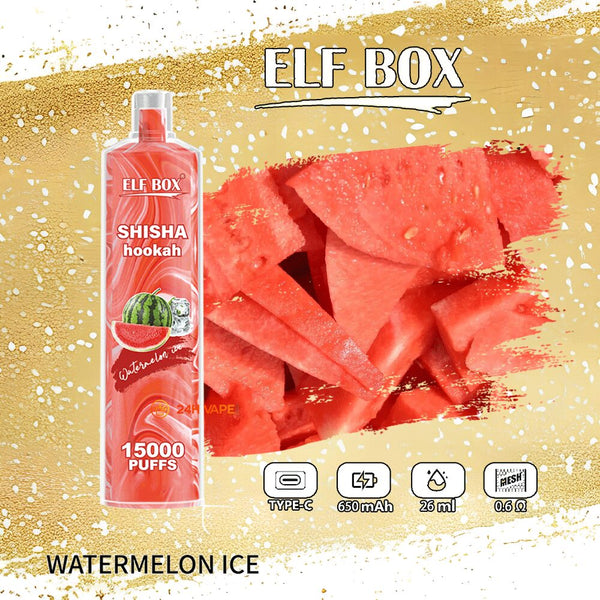 ELF BOX LS15000 Puff Shisha Hookah Wegwerp Vape