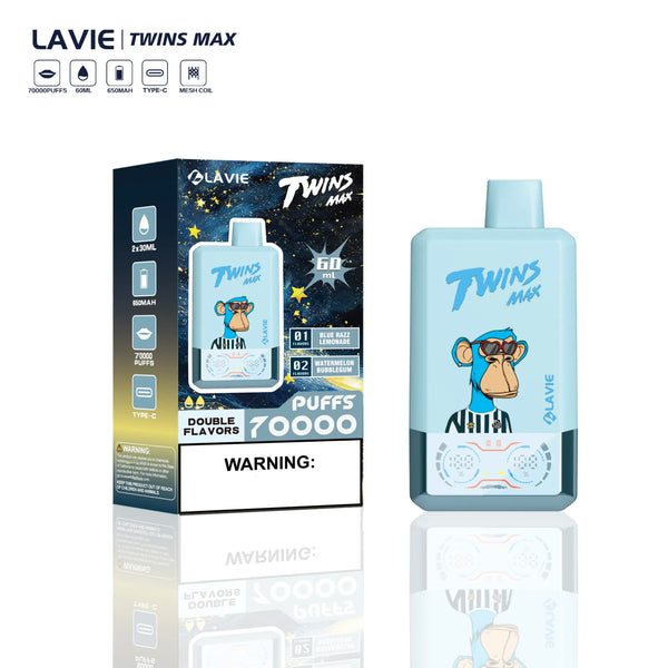 Lavie Twins Max 70000 Puffs Wegwerp Vape