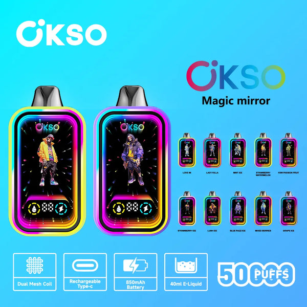 OKSO Magic Mirror 50000 Puffs