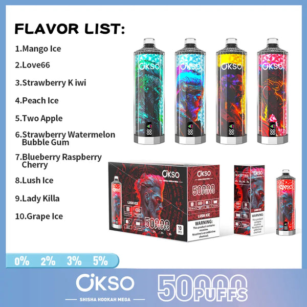 OKSO Shisha Hookahmega 50k