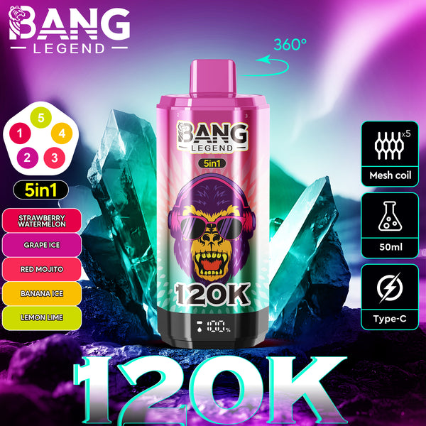 Bang Blaze 120K trekjes 5in1 