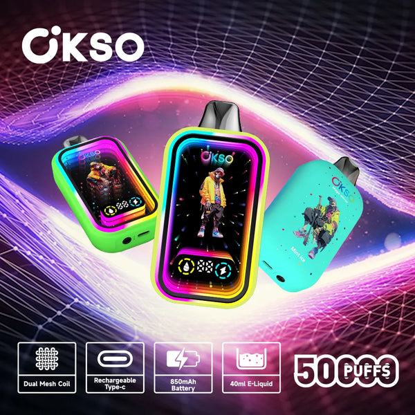 OKSO Magic Mirror 50000 Puffs