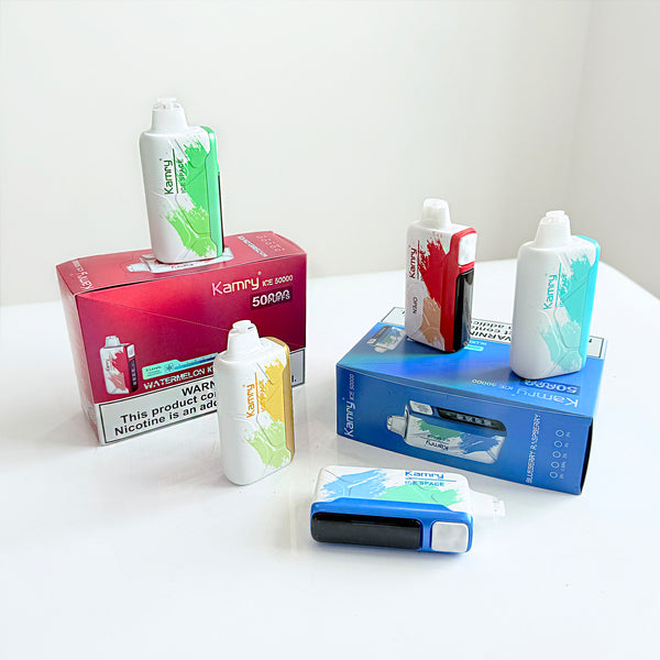 Kmary Ice Space 50000 puffs wegwerpverstuiver, instelbare koeling