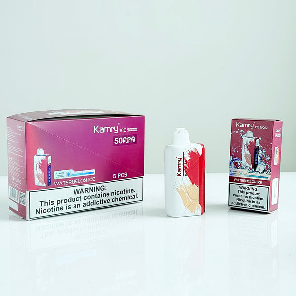 Kmary Ice Space 50000 puffs wegwerpverstuiver, instelbare koeling