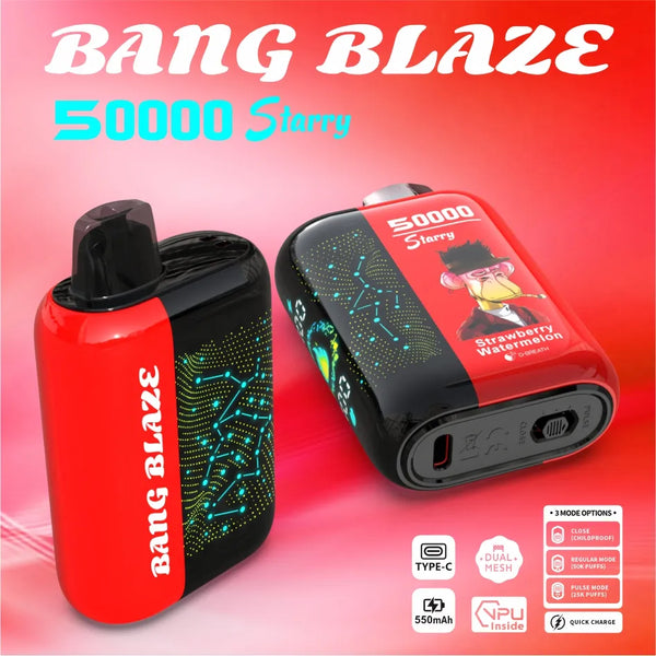 Bang Blaze 50k trekjes