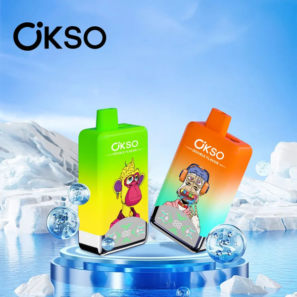OKSO Dual Flavor 60000 Puffs Wegwerp Vapes