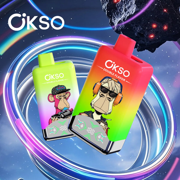 OKSO Dual Flavor 60000 Puffs Wegwerp Vapes