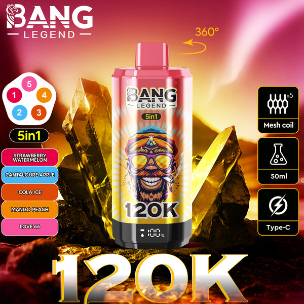 Bang Blaze 120K trekjes 5in1 