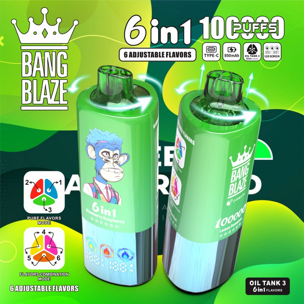 Bang Blaze 100K trekjes 6in1