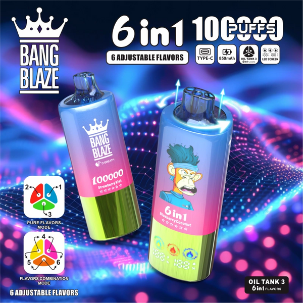 Bang Blaze 100K trekjes 6in1