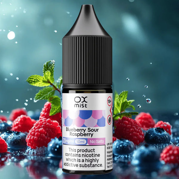 Oxmist 10ml Nic Salt E-Liquid Zacht, Smaakvol, Bevredigend