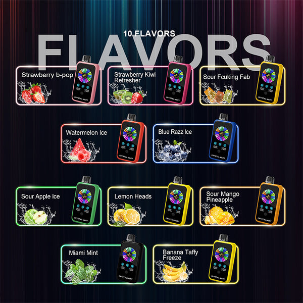 Crystal Mary Groove 50000 Puffs Wegwerp Vape