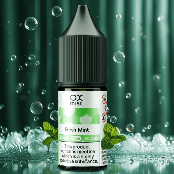 Oxmist 10ml Nic Salt E-Liquid Zacht, Smaakvol, Bevredigend
