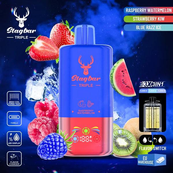 Star Bar Triple 60000 Puffs 3 IN 1 Wegwerp Vape