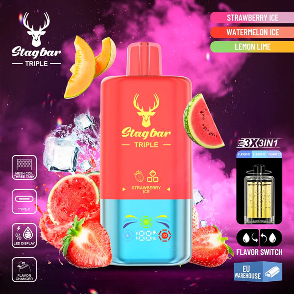 Star Bar Triple 60000 Puffs 3 IN 1 Wegwerp Vape