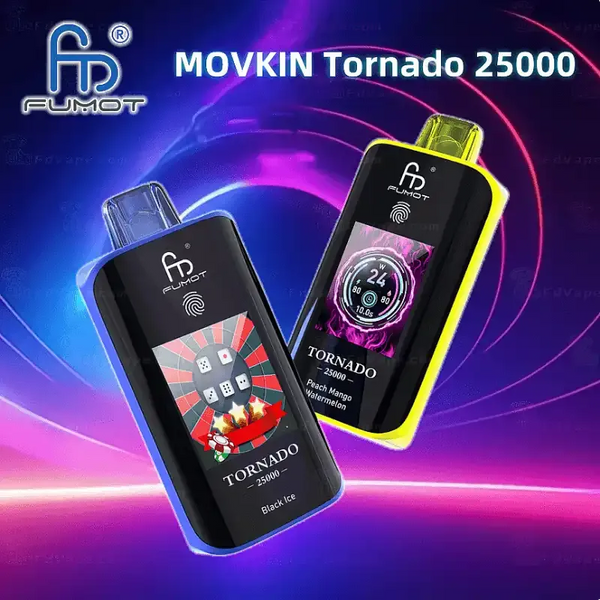 Fumot Tornado 25000 25K Puffs Touch Switch Wegwerp Vape